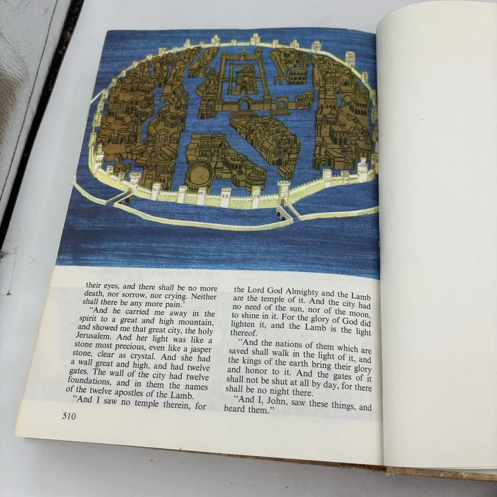 Vintage The Children's Bible Golden Press Illustrated Stories Hardcover 1965‎